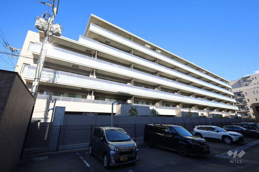 ウエリス豊津の外観(南西側から)