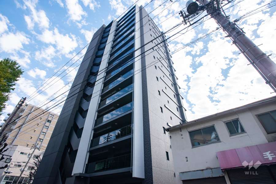 オープンレジデンシア東別院の外観（北西側から）