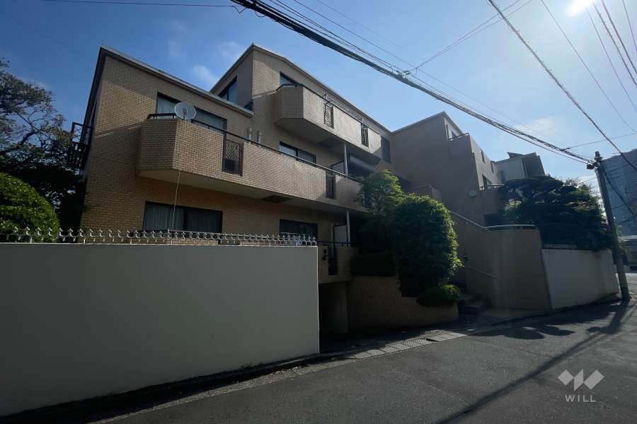 アトウェル神山の外観（南西側から）