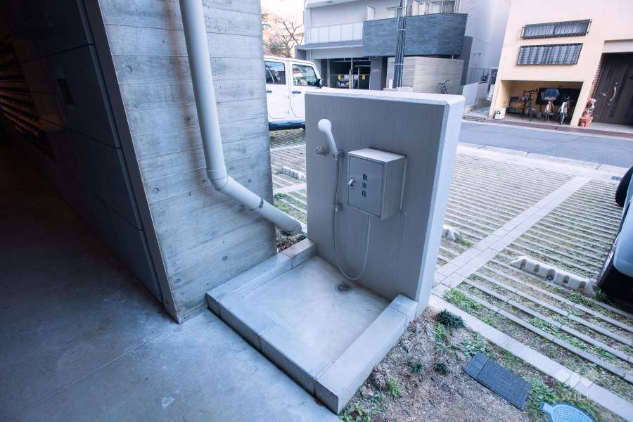 ペット足洗い場