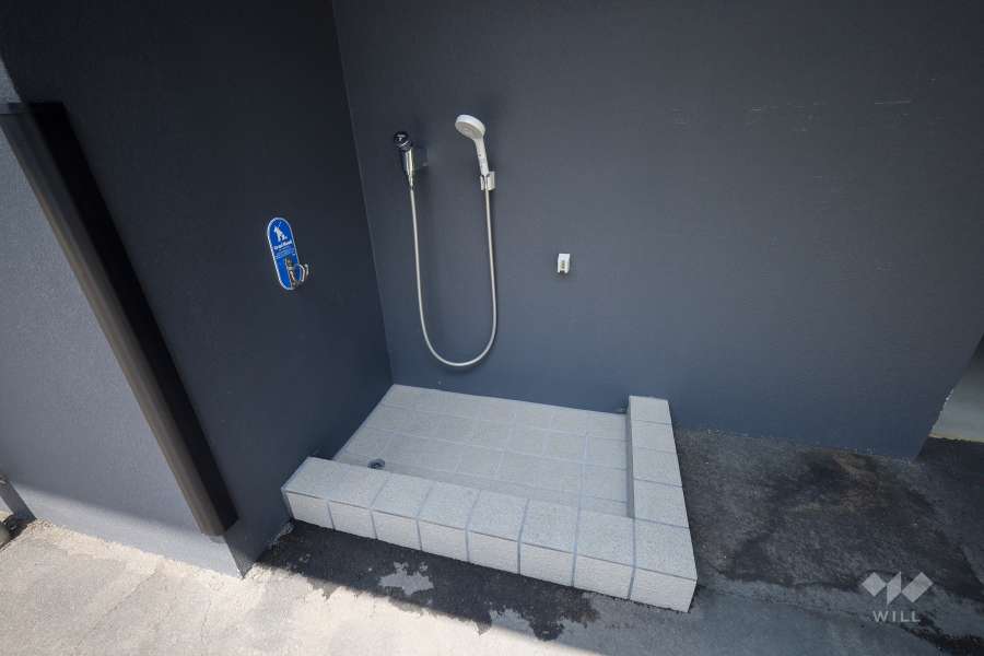 ペット足洗い場