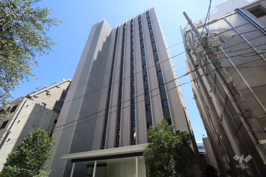 アトラス青山レジデンシャルの外観（北西側から）