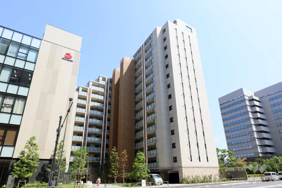 ジオ品川天王洲の外観(北側から)