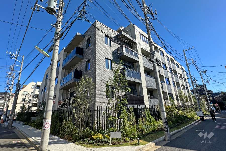 パークホームズ三軒茶屋一丁目の外観（南西側から）
