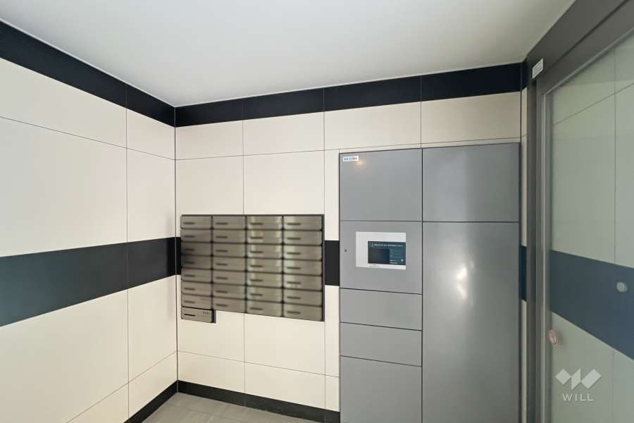 共用ポストと宅配ボックス