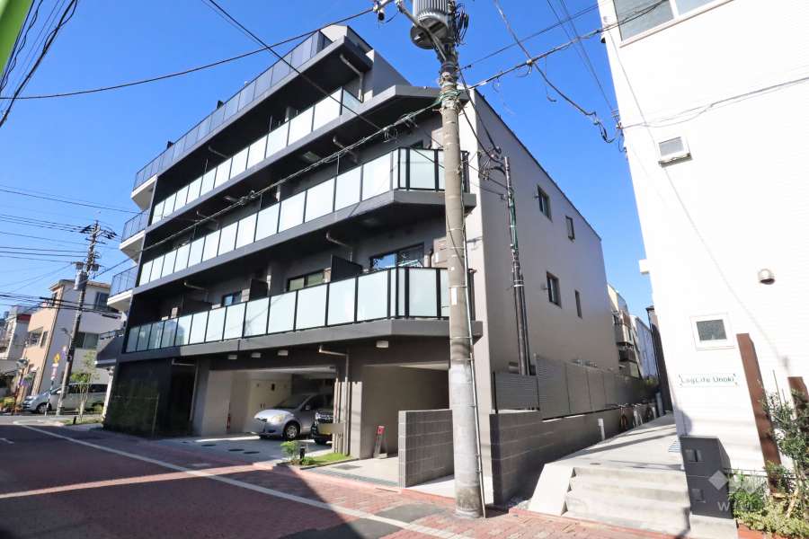 プレシスヴィアラ鵜の木の外観(東側から)