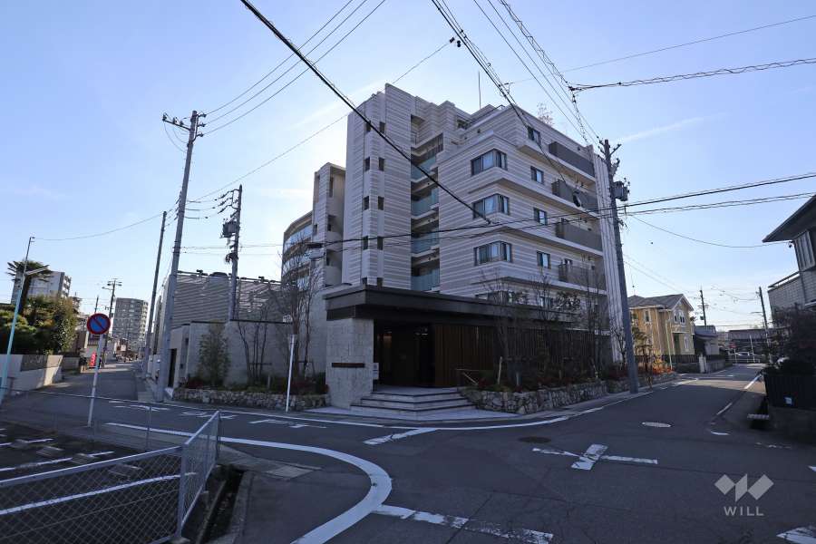 プレミスト上小田井レジデンスの外観（北西側から）