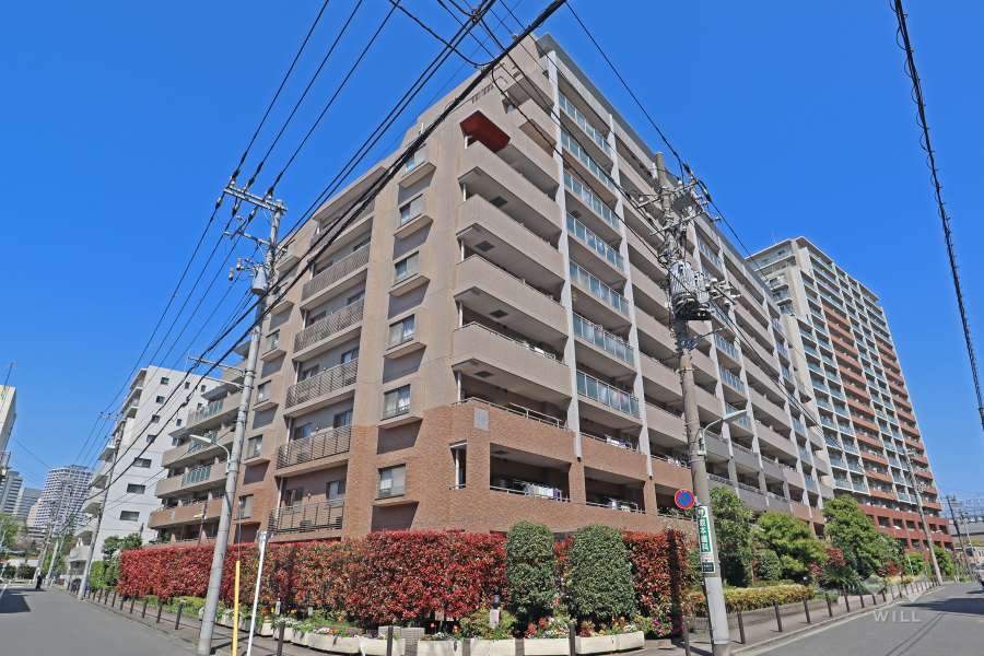 シティウインズ品川ガーデンコートの外観（南西側から）