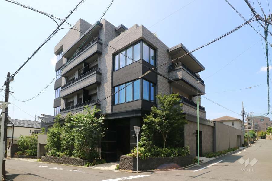 グランドメゾンThe覚王山向陽町の外観（北東側から）