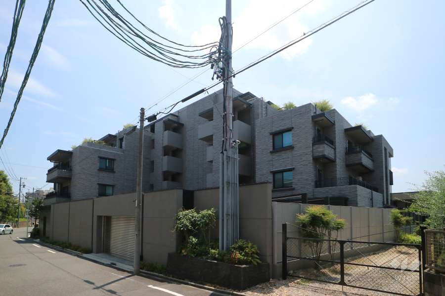 グランドメゾンThe覚王山向陽町の外観（北西側から）