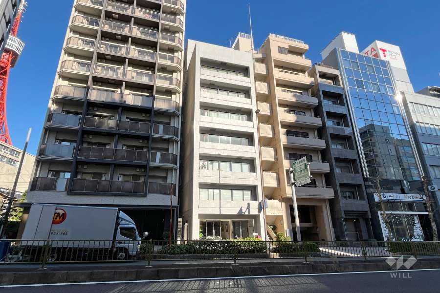 東麻布アネックスの外観(西側から)