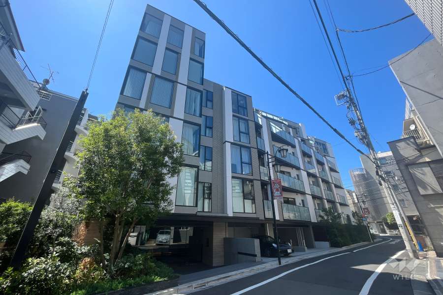 ピアース代々木上原の外観（南東側から）