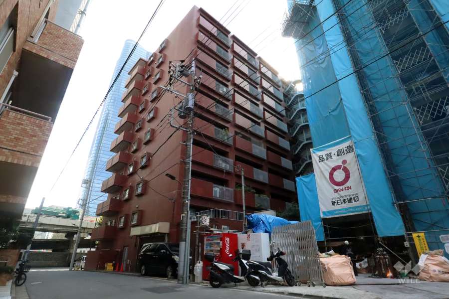 豊榮アンバサダー六本木の外観(北西側から)