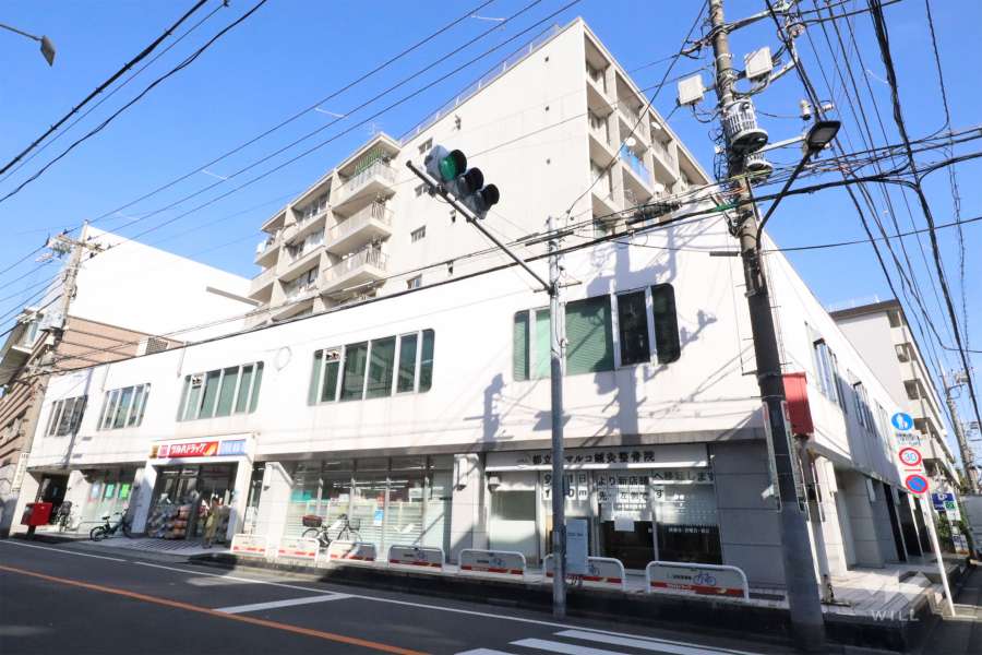中根住宅(中根２丁目)の外観（南西側から）　　