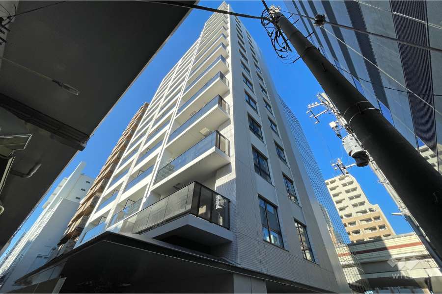 アトラス笹塚駅前の外観（南東側から）