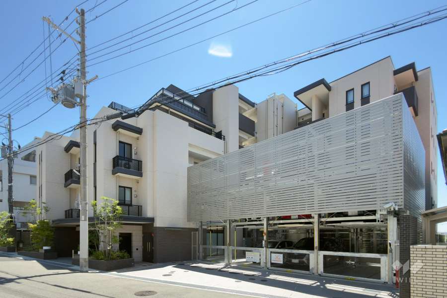 ワコーレ六甲篠原中町の外観（北西側から）
