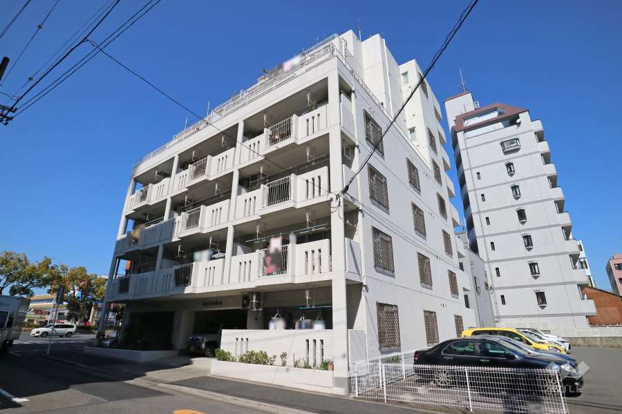 パレス第三金山の外観(南東側から)