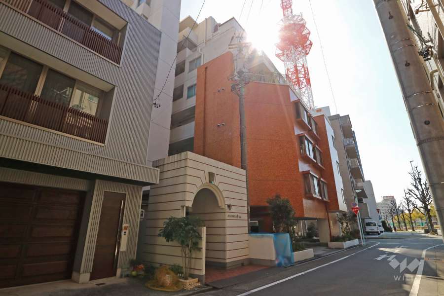 パレス第三金山の外観(北西側から)