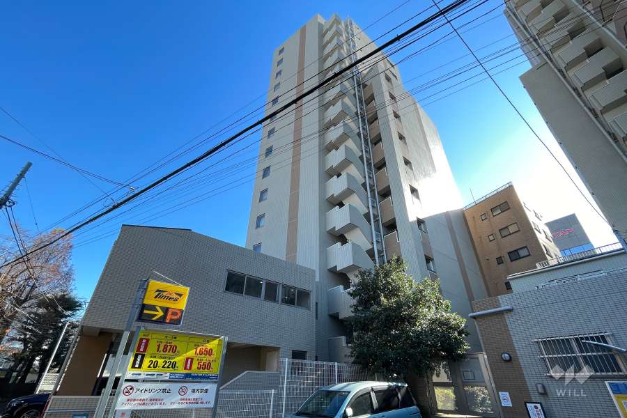 日神デュオステージ笹塚東館-の外観（西側から）