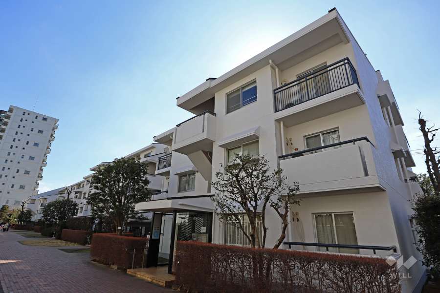 パークシティ溝の口G棟の外観（北西側から）