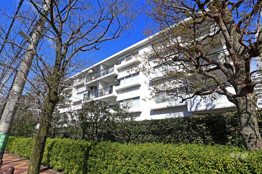 パークシティ溝の口G棟の外観（南東側から）