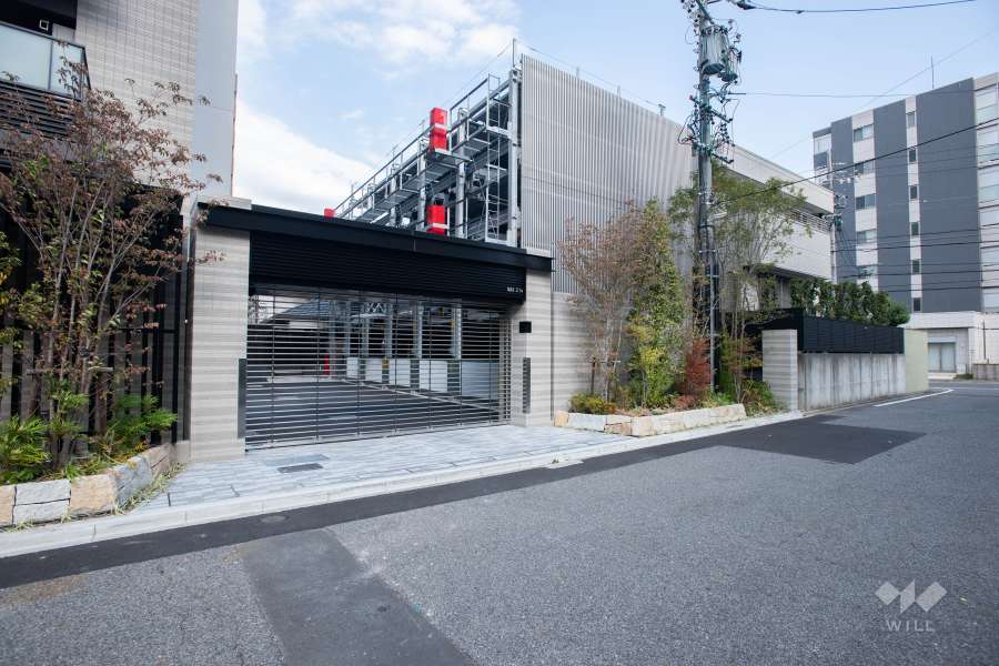 駐車場の出入口