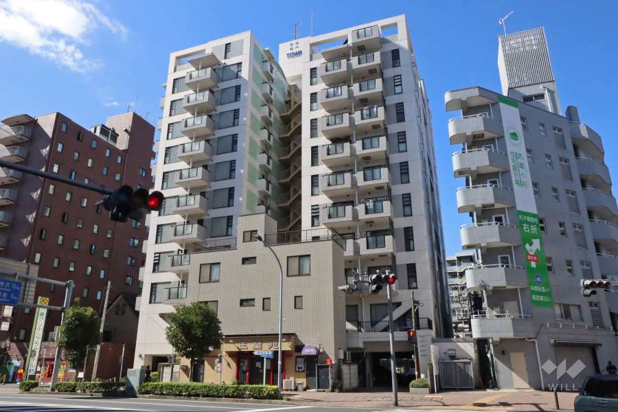藤和シティコープ新丸子の外観（北東側から）