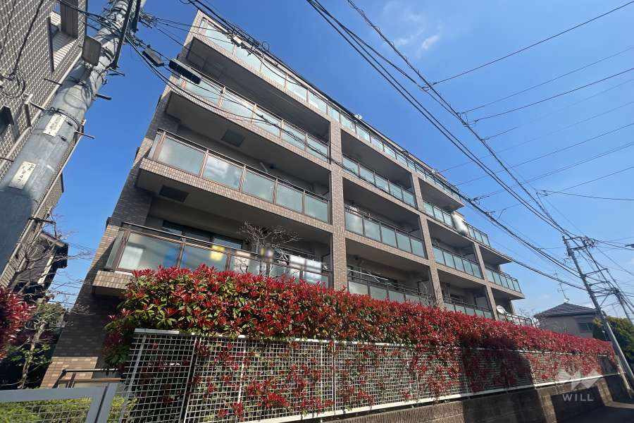 ハウス小杉陣屋町の外観（南西側から）