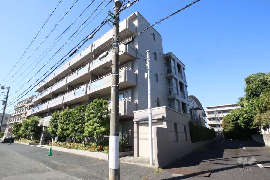 新丸子パークハウスの外観(南東側から)