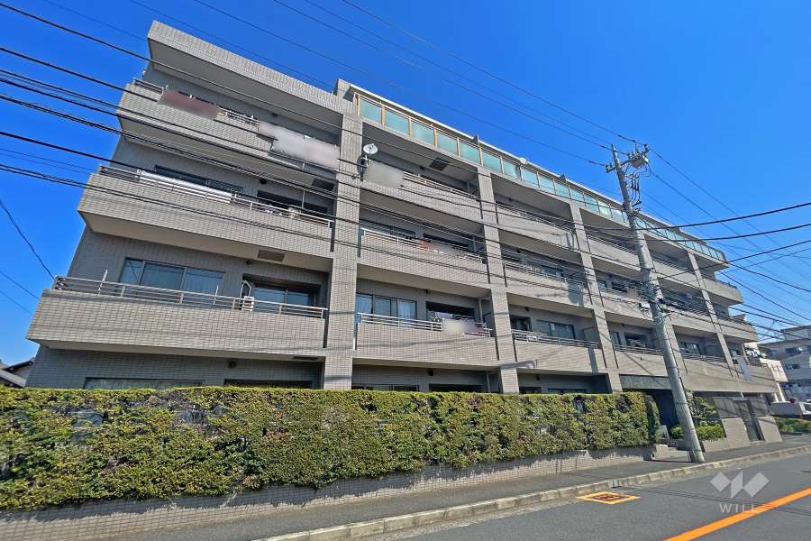 ステイツ武蔵中原の外観（南西側から）