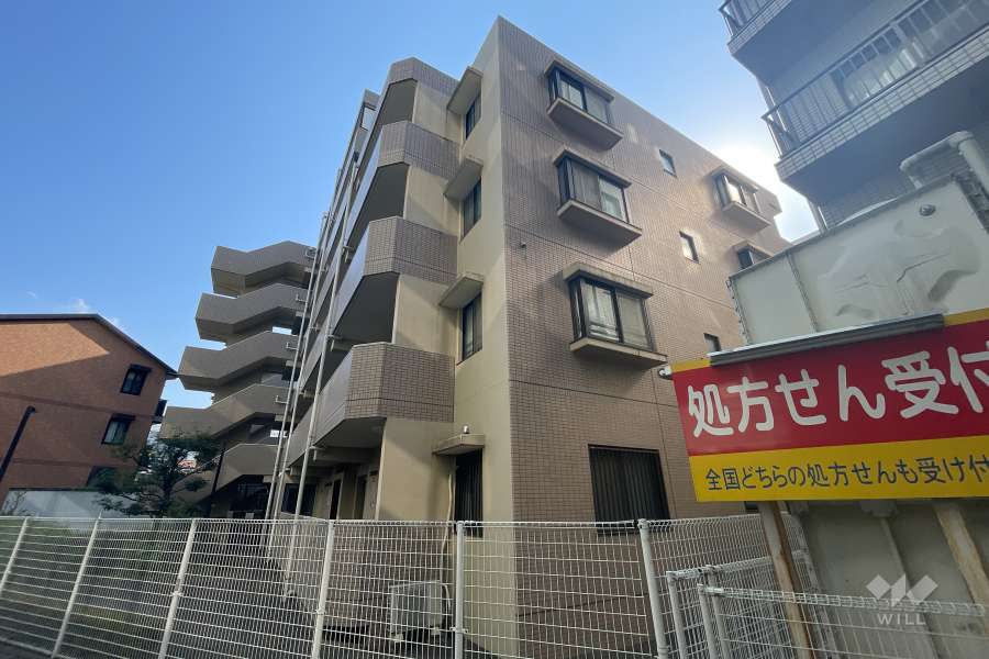 リベール武蔵中原の外観（北側から）