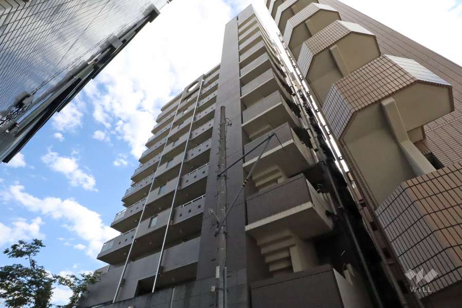 アルステージ新丸子の外観（北東側から）