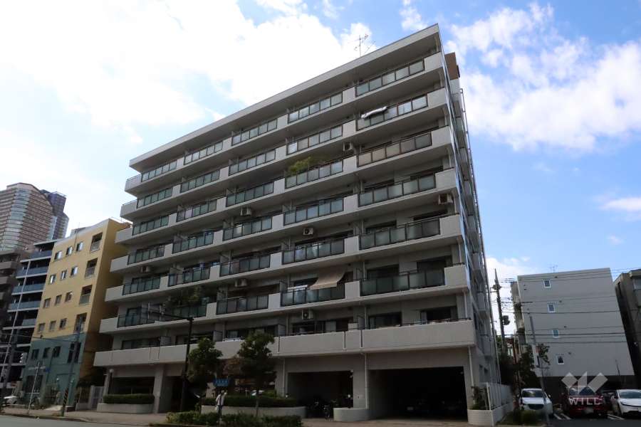 クリオ武蔵小杉壱番館の外観(北東側から)