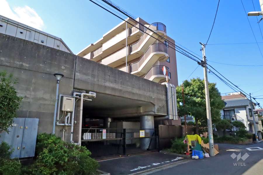 朝日シティパリオ多摩川の外観(北東側から)