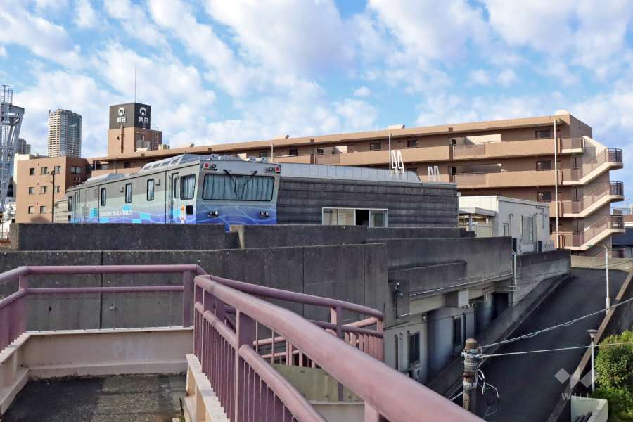 朝日シティパリオ多摩川の外観(東側から)