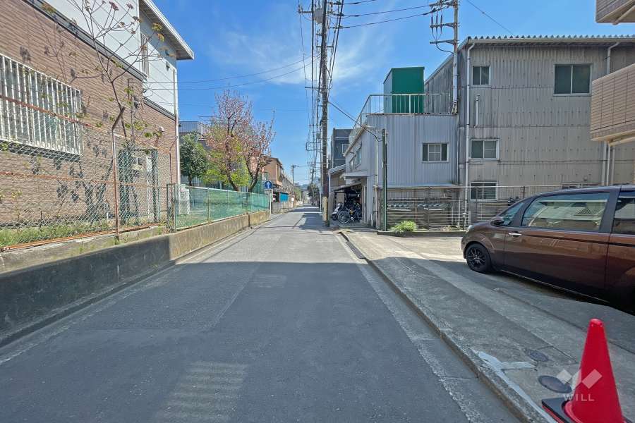 敷地北側道路