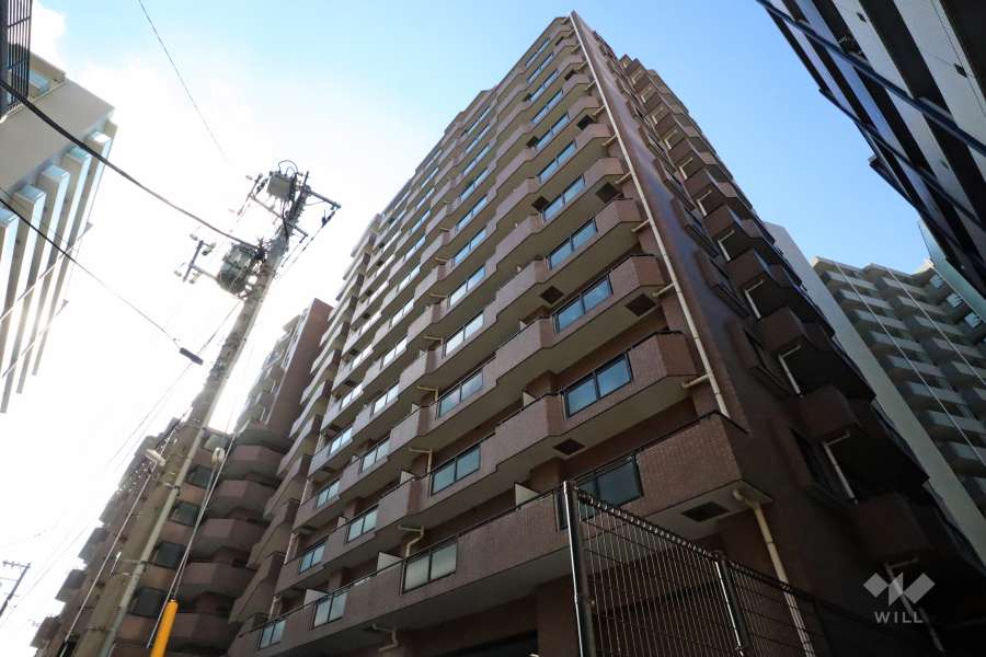 朝日パリオ武蔵小杉の外観（北東側から）