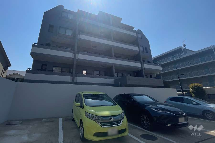 武蔵新城デュープレックスの外観（北東側から）