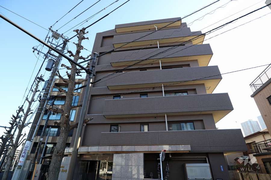 マンションの外観(北側から)