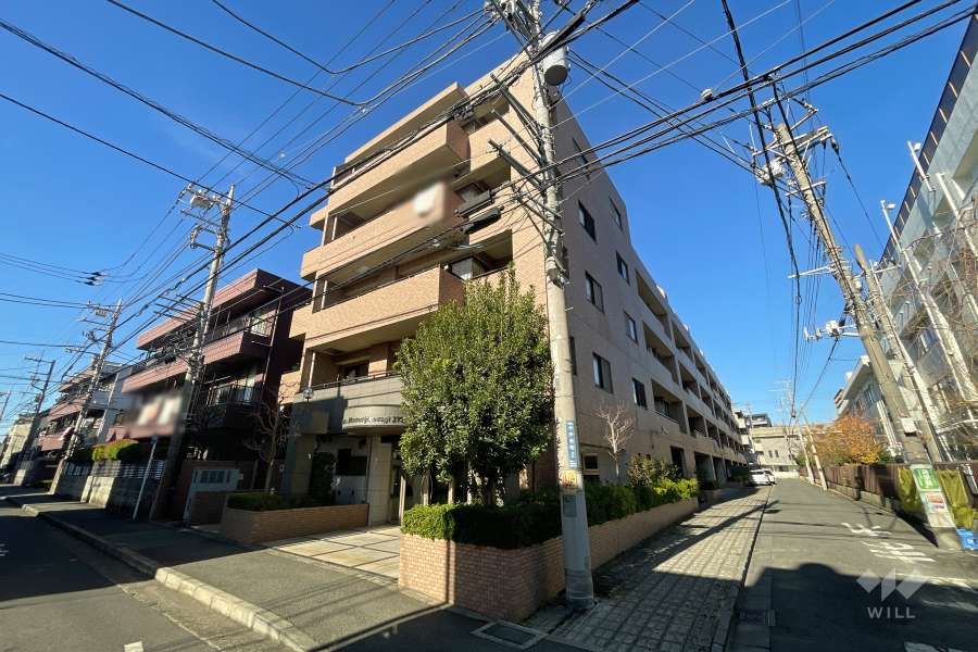 ライオンズマンション武蔵小杉第３の外観（南東側から）