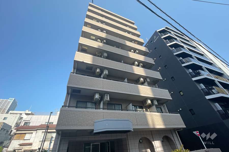 菱和パレス武蔵小杉の外観（南東側から）　