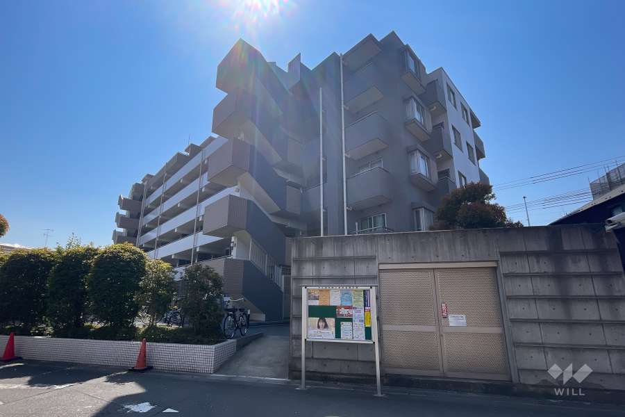 武蔵中原ガーデンハウスの外観（北西側から）