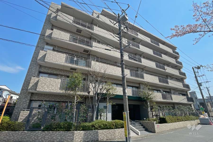 元住吉南パークホームズ弐番館の外観（北西側から）