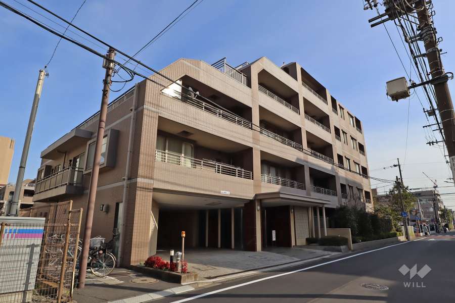 ヒルズ元住吉の外観(北西側から)