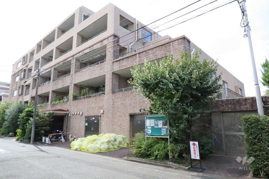 元住吉ハイライズガーデンスフィアの外観(北東側から)