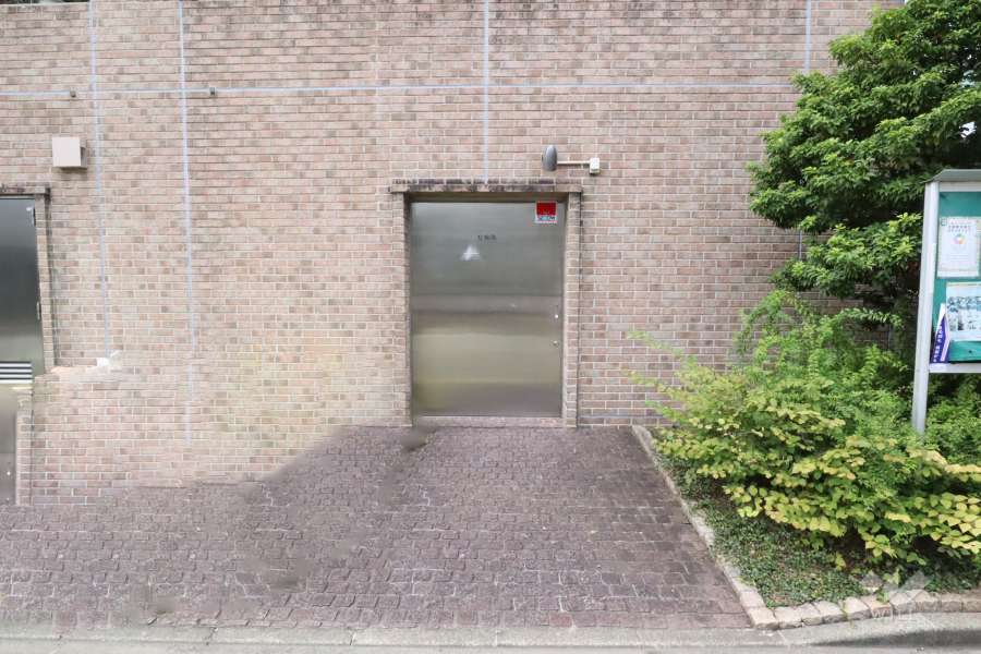 駐輪場の出入り口