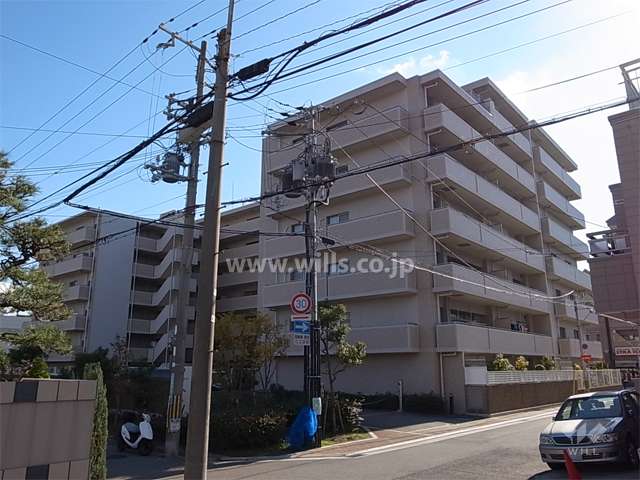 ディークラディア西宮の外観（北西側から）