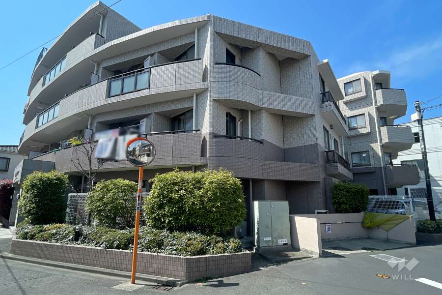 ラコスタ１２木月の外観（北東側から）　