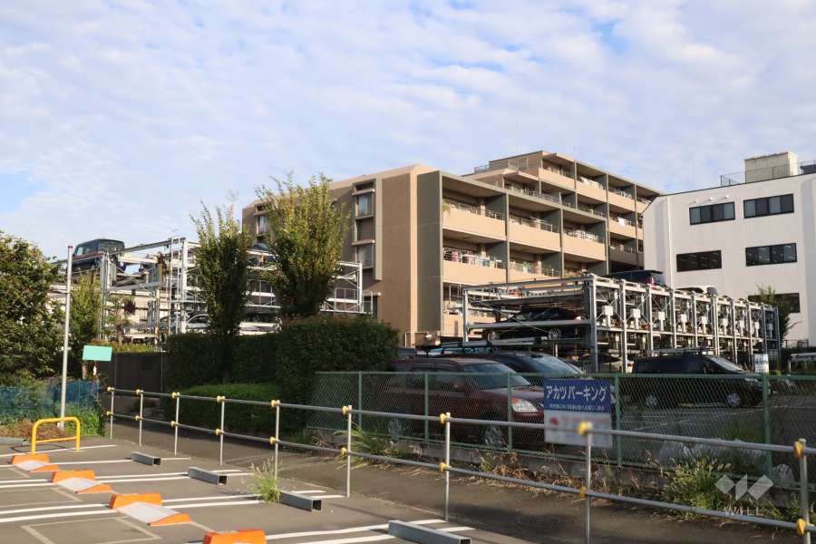 コスモステージ武蔵新城の外観(北西側から)