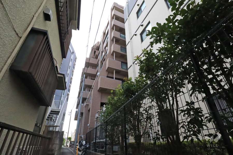 グランイーグル元住吉の外観（南東側から）